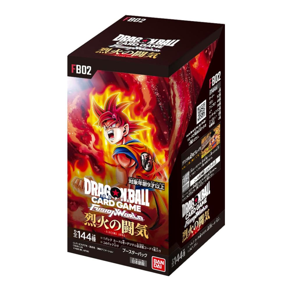 DragonBall Fusion World (JP) FB-02 Blazing Aura Display 24 Buste