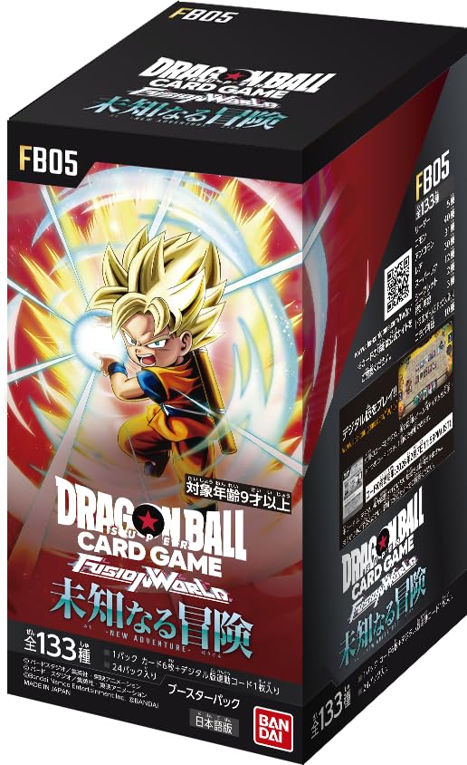 DragonBall Fusion World (JP) FB-05 New Adventure Display 24 Buste