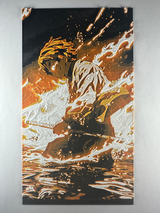 QUADRETTO ZENITSU AGATSUMA | DEMON SLAYER